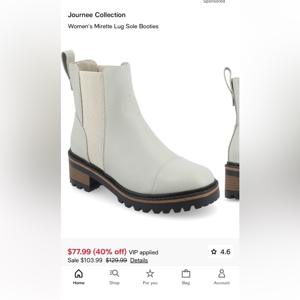 JOURNEE Collection Women's Mirette Lug Sole Booties - Picture 2 of 9